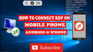 How to connect to RDP on phone {Android \u0026 Iphone}