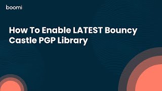 How To Enable LATEST Bouncy Castle PGP Library