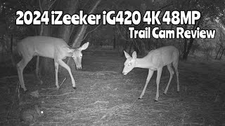 2024 iZeeker iG420 4K Solar Trail Camera Review