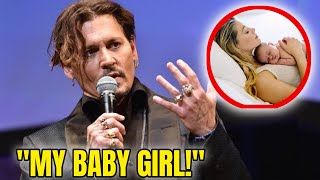 "JOHNNY'S THE FATHER" Johnny Depp SPEAKS ON Amber Heard’s New BABY DAUGHTHER | The Gossipy