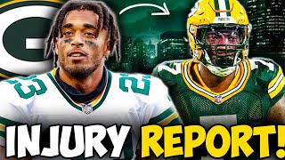 Packers Injury Updates! Jaire Alexander, Quay Walker, Javon Bullard