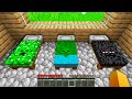 I found a  SECRET BED in Minecraft ! What's INSIDE the ZOMBIE BED and CREEPER  BED and ENDER BED ?