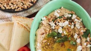 BEST Roasted Garlic Hummus | The Mediterranean Dish