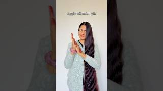 How to grow healthy long Hair | Hair oiling routine | Day 17/30 #shorts #hairoiling #ytshorts