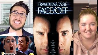 Face/Off Pitch Meeting Reaction John Travolta VS Nicolas Cage