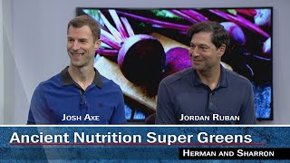 Herman and Sharron - Dr. Josh Axe and Jordan Rubin - Ancient Nutrition Super Greens