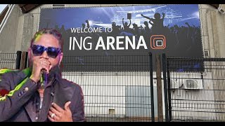 FERRE GOLA, VISITE ING ARENA BELGIQUE TOMBE