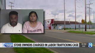 Store owners charged in labor trafficking case