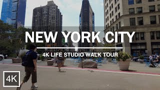 [Full] 4K | New York City Manhattan Broadway Flatiron Tower Washington Square NYU Walk Tour