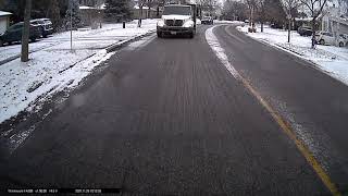 Aldersbrook Road Issues - City London Employee runs stop sign + 50% traffic cut through - Nov 26/21