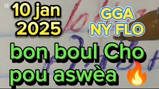 analiz boul Cho krazebank pou aswèa 10 jan 2025 #boulchopouaswèa #bouldifeloto345 #ajktechtv #show9