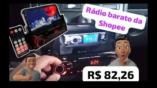 Rádio Barato da Shopee: Instalação e Desafio Superado!