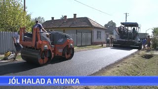 Jól halad a munka