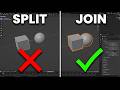 How to Join and Separate Objects in Blender