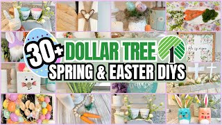 EASY DOLLAR TREE Spring & Easter Decor DIYS You’ll Want to Copy 🌷🐰