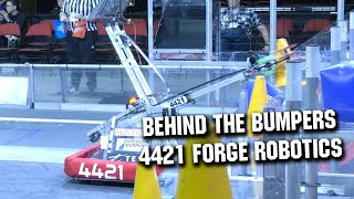 Behind the Bumpers | 4421 FORGE Robotics | Charged Up Robot
