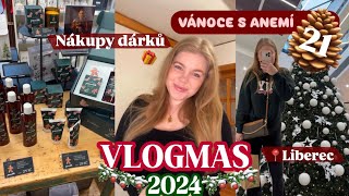 VLOGMAS #21 - výlet do Liberce a nákup dárků | ANEMÍ 🎄🎁