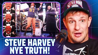 Did Gronk \u0026 Steve Harvey Really Have Beef On New Year's Eve? 🤔