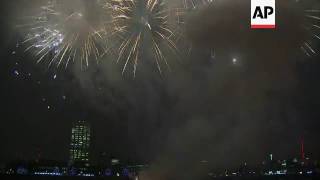 London fireworks to celebrate Lord Mayor's Show