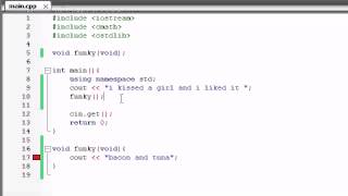 YouTube C++ Programming Tutorial 9 using namespace std Trick | C++ Tutorial