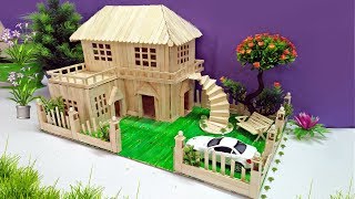How to make Popsicle House building Dreamhouse Architecture
