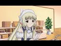 chi wears her blue maid clothing chobits episode 8