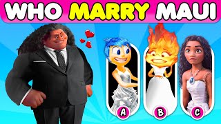 🌊Guess the hidden Figure in Moana 2 Movie 2024 | Who will Maui Marry ? Moana 2 After credit scene