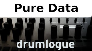 Pure Data Powered drumlogue: Custom Sounds & Effects