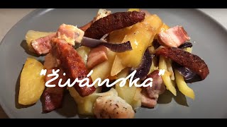 “Živánska” #121 Obed z jedného hrnca - jednoduchý recept! / One pot meal! #Živánska na plechu