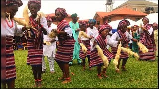 Vanessa thrills parents with amazing native dancing steps@ Sch Cultural day