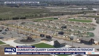 Dumbarton Quarry campground opens in Fremont