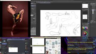 Figure Drawing For Animators! | Art Study-Budz With Spacedad 3-26-2021 livestream
