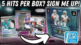 ALWAYS FUN, BUT NOT FOR EVERYONE! 2024 Panini Illusions Football Hobby Box FOTL!