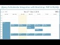 jQuery Fullcalendar Integration with Bootstrap PHP MySQL jQuery Fullcalendar Integration with Bootstrap PHP MySQL