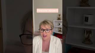 What is financial abuse #familylaw #divorcelawyer #relationships #abuseawareness