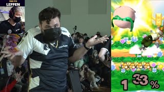 First Ever 4 Stock vs Hungrybox on Dreamland by Leffen