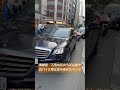 ショート tokyo 銀座 行列 花山うどん 白バイ 停止命令 ベンツ shorts police japan