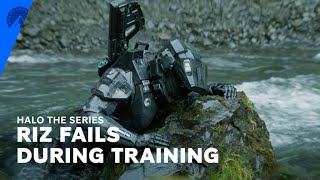 Halo The Series | Riz Fails During Training (S2, E2) | Paramount+