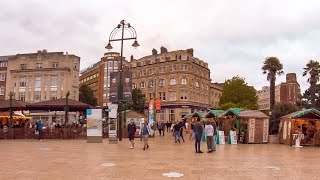 Walking Bournemouth Town Centre | Seaside Town Dorset England