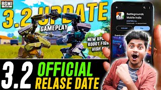 FINALLY!! CONFIRMED  BGMI 3.2 UPDATE RELEASE DATE AND TIME | Faroff