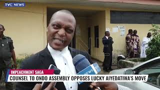 Impeachment Saga: Counsel To Ondo Assembly Opposes Lucky Aiyedatiwa's Move