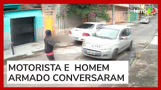 Motorista escapa de assalto após ser reconhecido por homem armado no RJ