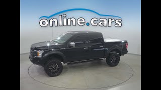 A54290YT Used 2018 Ford F-150 Black Truck Test Drive, Review, For Sale