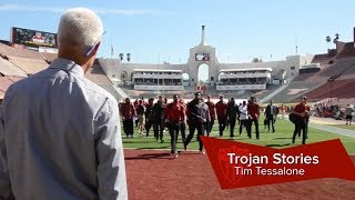 Tim Tessalone on Game Day
