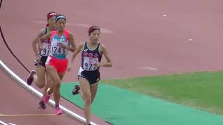 20180915福岡県高校新人陸上 女子1500m決勝