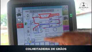 Colheitadeira de Grãos Massey Ferguson - Instrutor Eder Barbosa