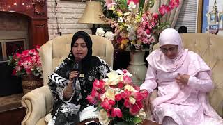Qasidah Burdah Sharif - Recited by World Renowned Javeria Saleem in NY. Video by Iqbal Contractor NY