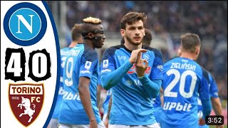 Torino vs Napoli 0-4 Extended Highlights Victor Osimhen Goal | & All Goal 2023