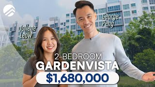 SOLD By PLB | Gardenvista - 2-Bedroom + Study Home Tour in District 21 |George \u0026 Jollene