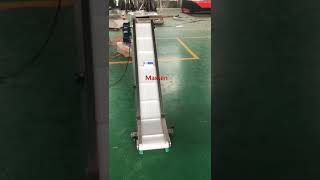 Maxsen inclined belt conveyor testing for medicine factory